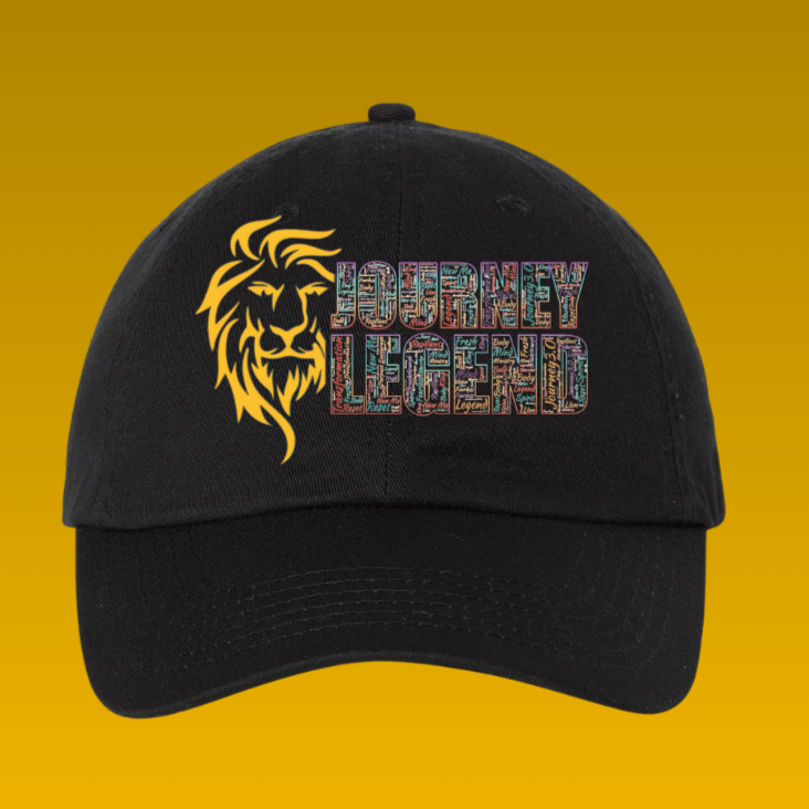 Journey Black Legend Lion Hat