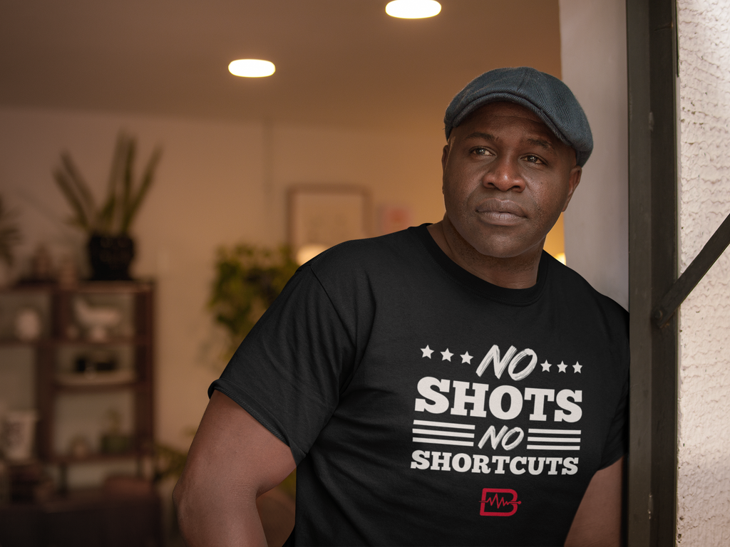 No Shots No Shortcut Tshirt