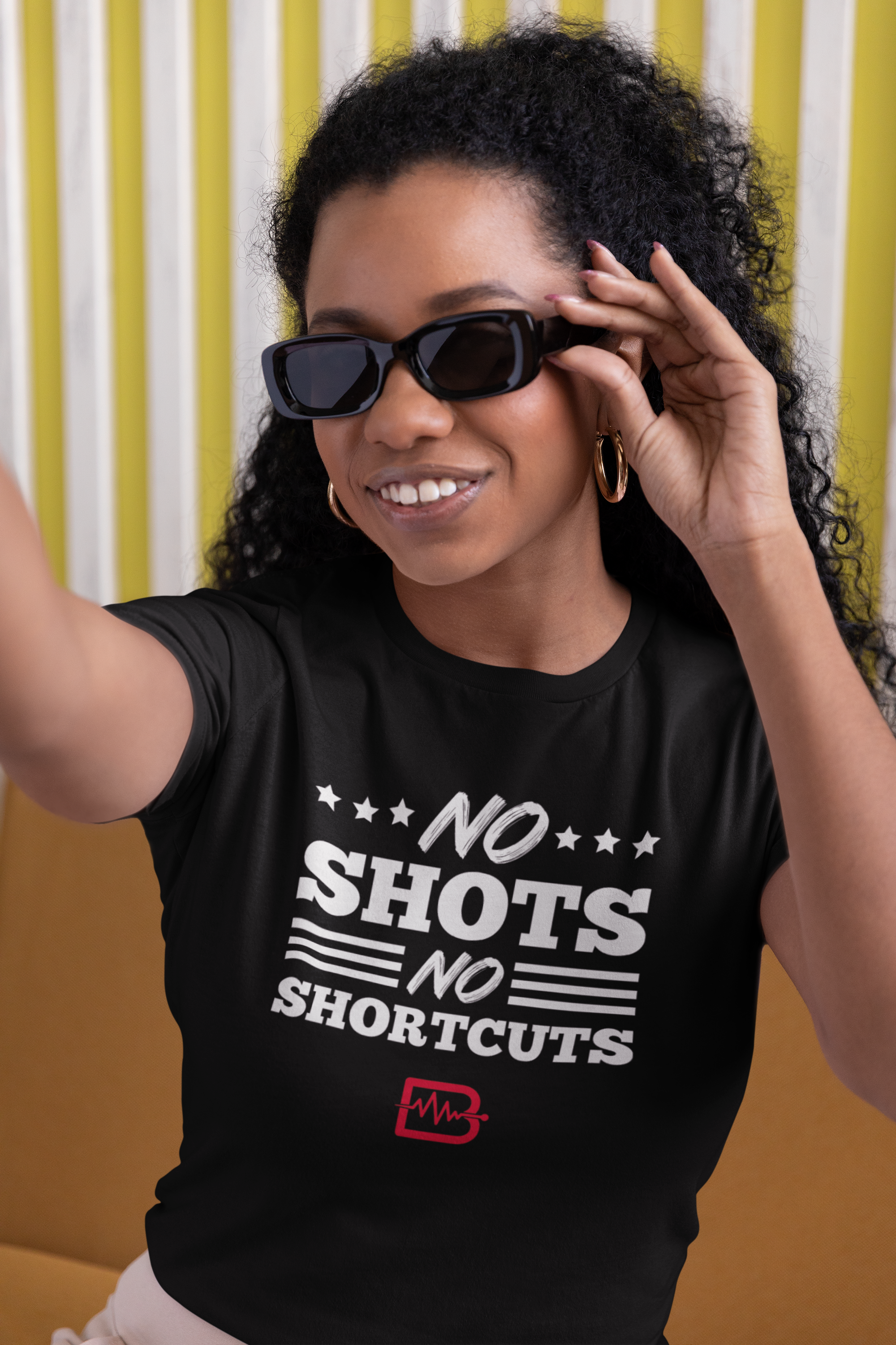 No Shots No Shortcut Tshirt