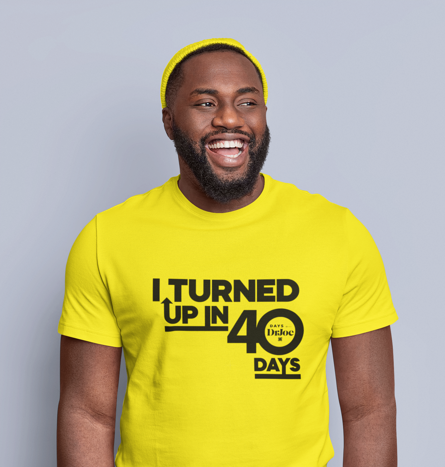 Turn Up Yellow Tshirt